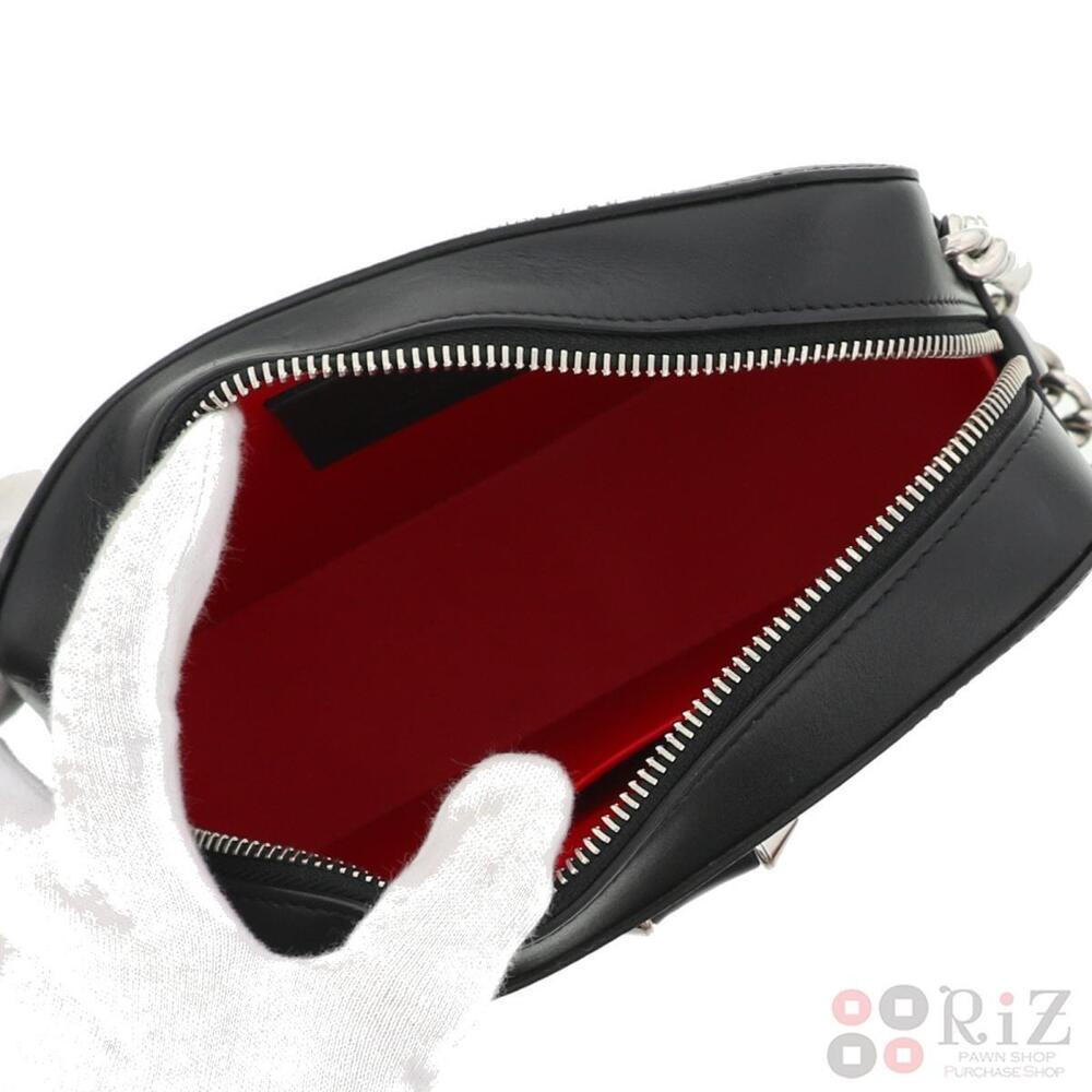 Christian Louboutin Rubille Bag Shoulder Messenger Black - Picture 5 of 6